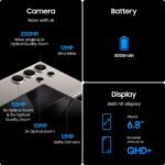 Samsung Galaxy S24 Ultra 5G 256GB (Titanium Black) - Image 4