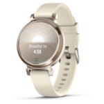 Garmin Lily® 2, Cream Gold with Coconut Silicone Band - Image 3