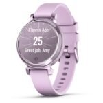 Garmin Lily® 2, Metallic Lilac with Lilac Silicone Band - Image 2