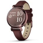 Garmin Lily® 2 Classic, Dark Bronze with Mulberry Leather Band - Image 4