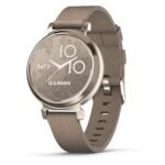 Garmin Lily® 2 Classic, Cream Gold with Coffee Fabric Band - Image 3