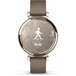 Garmin Lily® 2 Classic, Cream Gold with Coffee Fabric Band - Image 5