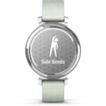 Garmin Lily® 2 Classic, Silver with Sage Grey Fabric Band - Image 4