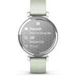 Garmin Lily® 2 Classic, Silver with Sage Grey Fabric Band - Image 5