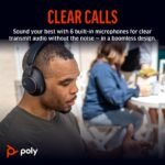 HP Poly Voyager Surround 80 UC Wireless Over-Ear Headphones - Image 5