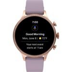 Fossil Gen 6 Smartwatch FTW6080 (Purple Silicone) - Image 9