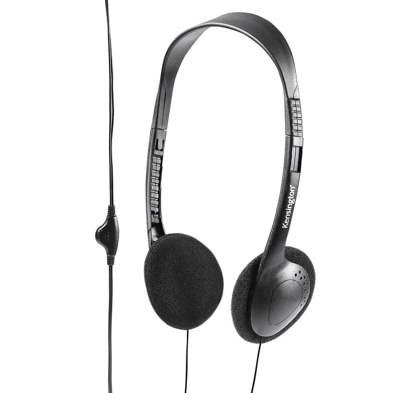 67b3dba349f24aa8ace2648c102b8824.png Kensington Light Weight Headphones Black - Image 1