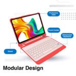 Laser Wireless Keyboard Case for iPad 10.9" (Watermelon) - Image 8