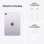 Apple iPad mini 8.3-inch Wi-Fi + Cellular 256GB (Purple)[A17 Pro Chip] - Image 9