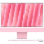 Apple iMac with Retina 4.5K Display 24-inch, M4 Chip 8-core 256GB (Pink)[2024]