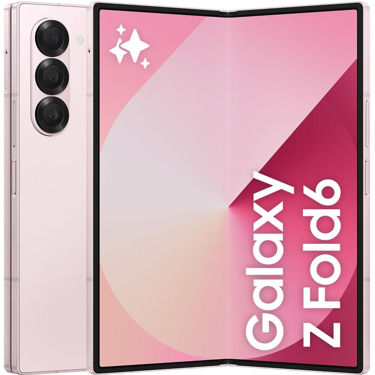 752464-Product-0-I-638579826003894403_d0857b14-a143-4c50-8e7d-aeee02a5a8b6.jpg Samsung Galaxy Z Fold6 5G 512GB (Pink) - Image 1