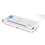 Devanti A4 Laminator Machine for Document Photo Card Handmade A4 A5 A6 White - Image 3