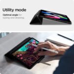 Spigen Apple iPad Air 11-inch M4/M3/M2 (2026/2025/2024) /10.9-inch 5th Gen (2022) /10.9-inch 4th Gen (2020) Rugged Armor Pro Case (Black) - Image 3