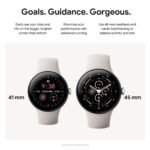 Google Pixel Watch 3 Wi-Fi 45mm (Matte Black with Obsidian Active Band) - Image 7
