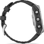Garmin fenix® E 47mm Stainless Steel with Black Band - Image 11