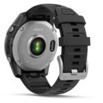 Garmin fenix® E 47mm Stainless Steel with Black Band - Image 12