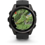Garmin fenix® 8 43mm AMOLED Sapphire Edition Carbon Grey Titanium with Pebble Grey Band - Image 6