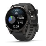 Garmin fenix® 8 43mm AMOLED Sapphire Edition Carbon Grey Titanium with Pebble Grey Band - Image 8