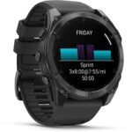 Garmin fenix® 8 51mm AMOLED Glass Slate Grey with Black Band - Image 8