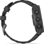 Garmin fenix® E 47mm Slate Grey Steel with Black Band - Image 11