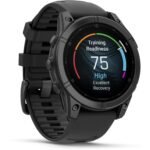 Garmin fenix® E 47mm Slate Grey Steel with Black Band - Image 5