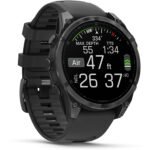 Garmin fenix® 8 47mm AMOLED Glass Slate Grey Steel with Black Band - Image 5
