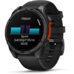Garmin fenix® 8 47mm AMOLED Glass Slate Grey Steel with Black Band - Image 7