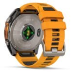 Garmin fenix® 8 51mm AMOLED Sapphire Edition Titanium with Spark Orange + Graphite Band - Image 13