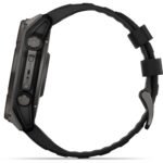 Garmin fenix® 8 51mm SOLAR Sapphire Edition Carbon Grey Titanium with Black + Pebble Grey Band - Image 10