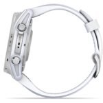 Garmin fenix® 8 43mm AMOLED Glass Bare Stainless Steel with Whitestone Band - Image 10