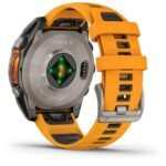Garmin fenix® 8 47mm AMOLED Sapphire Edition Titanium with Spark Orange + Graphite Band - Image 12