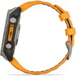 Garmin fenix® 8 47mm AMOLED Sapphire Edition Titanium with Spark Orange + Graphite Band - Image 10