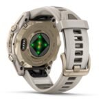 Garmin fenix® 8 43mm AMOLED Saphire Edition Soft Gold with Fog Grey Band - Image 12