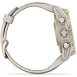 Garmin fenix® 8 43mm AMOLED Saphire Edition Soft Gold with Fog Grey Band - Image 10