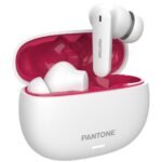 Pantone True Wireless ANC In-Ear Headphones (7636C - Red) - Image 2