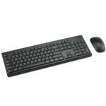 Kensington KM150 EQ Keyboard Mouse Wireless Desktop Set (Black)
