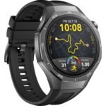 Huawei Watch GT 5 Pro 46mm Titanium Case Smartwatch (Black Strap) - Image 2
