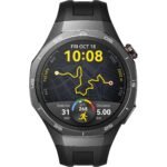Huawei Watch GT 5 Pro 46mm Titanium Case Smartwatch (Black Strap) - Image 3
