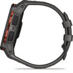 Garmin Instinct 3 50mm Solar Smart Watch (Black/Charcoal) - Image 3