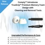 Comply Headphone Ear Tips for AirPods Pro 1 & 2 Gen (White) [Large] - Image 3