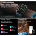 Huawei Watch D2 Blood Pressure Monitoring Smartwatch (Black Fluoroelastomer Strap) - Image 2