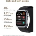 Huawei Watch D2 Blood Pressure Monitoring Smartwatch (Black Fluoroelastomer Strap) - Image 3