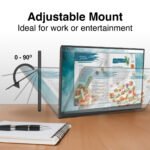 Laser 15.6 Inch Full HD Portable Monitor with USB-C and HDMI (Black) - Image 7