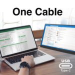 Laser 15.6 Inch Full HD Portable Monitor with USB-C and HDMI (Black) - Image 3