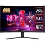 AOC C32G42ZE 32" FHD 260Hz Curved VA Gaming Monitor