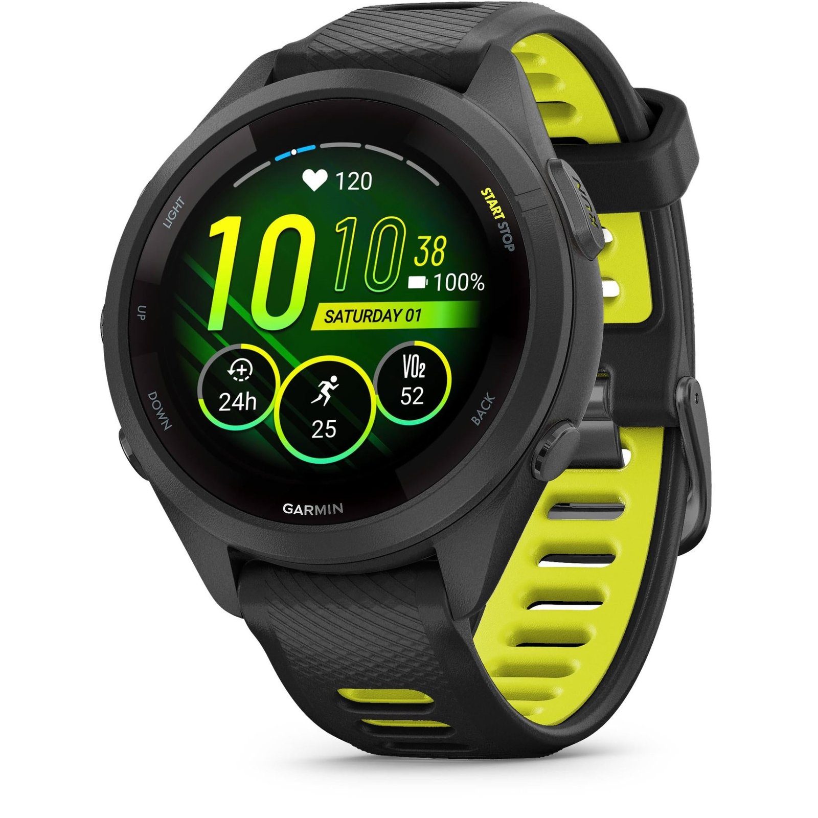 808806-Product-0-I-638787343803716713.jpg Garmin Forerunner® 265S Sports Watch (Black) - Image 1
