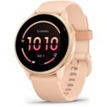 Garmin VivoActive 6 GPS Smartwatch (Metallic Pink Dawn/Pink Dawn Band)