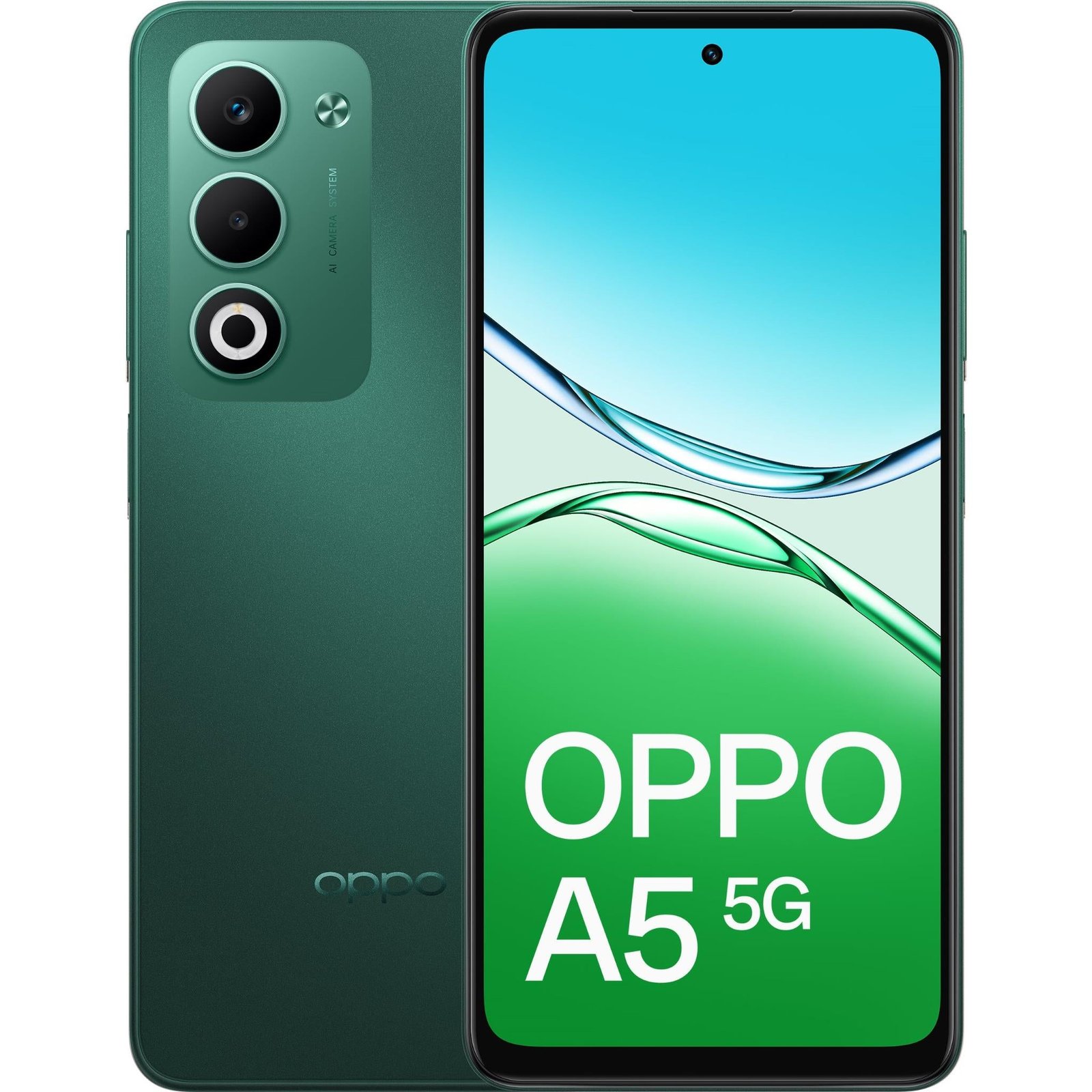 811292-Product-0-I-638814983407439322.jpg OPPO A5 5G 128GB (Aurora Green) - Image 1
