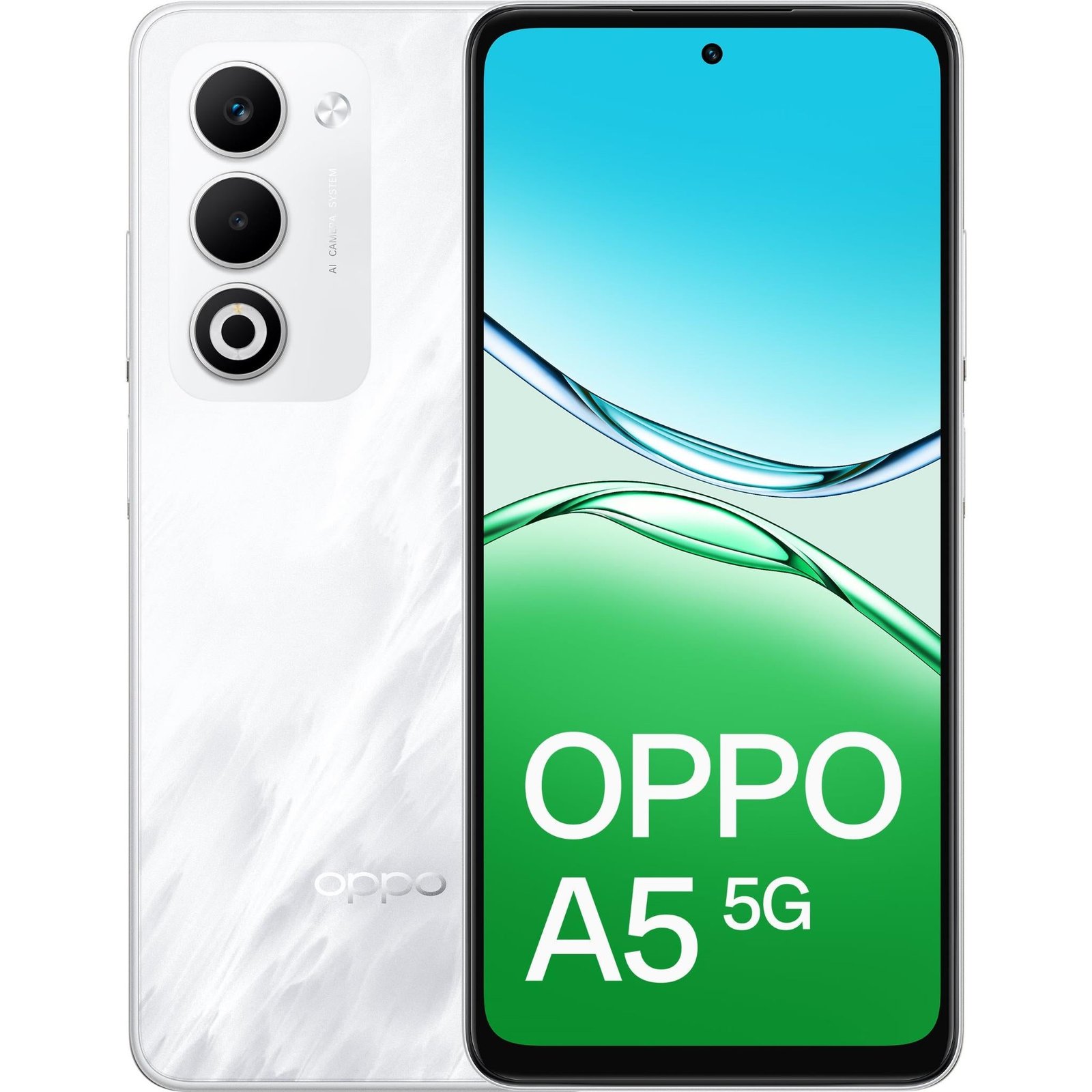 811293-Product-0-I-638814984002491923.jpg OPPO A5 5G 128GB (Mist White) - Image 1