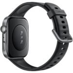 Huawei Fit 4 Matt Black Aluminium Case Watch (Black Fluoroelastomer Strap) - Image 3